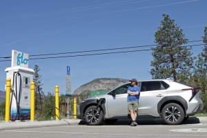 Toyota ambassador Rodney Hsu says the new Toyota bZ4X is fun to drive while also being powerful. Photo via: Toyota.